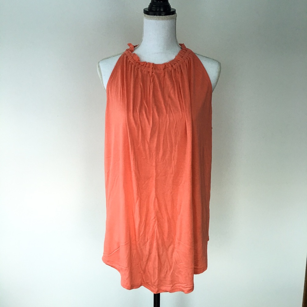 New XL Loft Coral Tank Top Extra Large Peach Orange